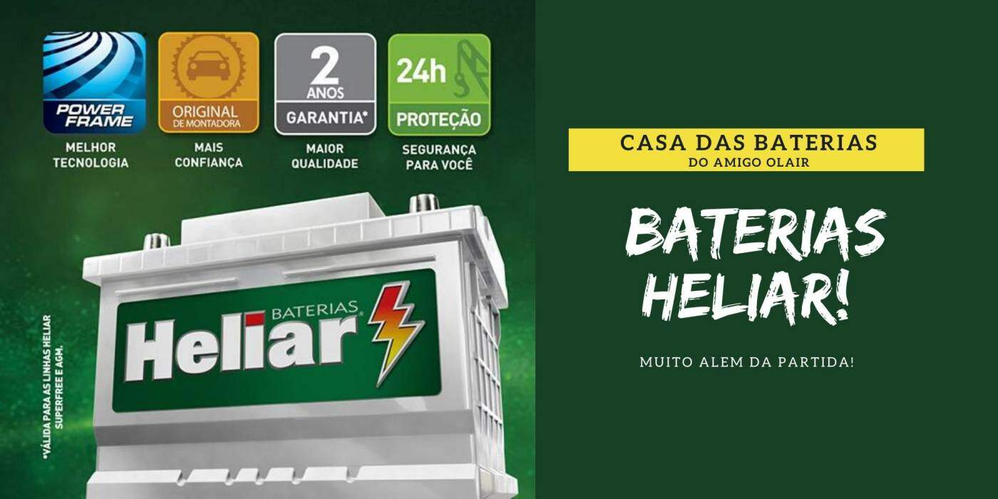 Baterias Heliar Ponta Grossa